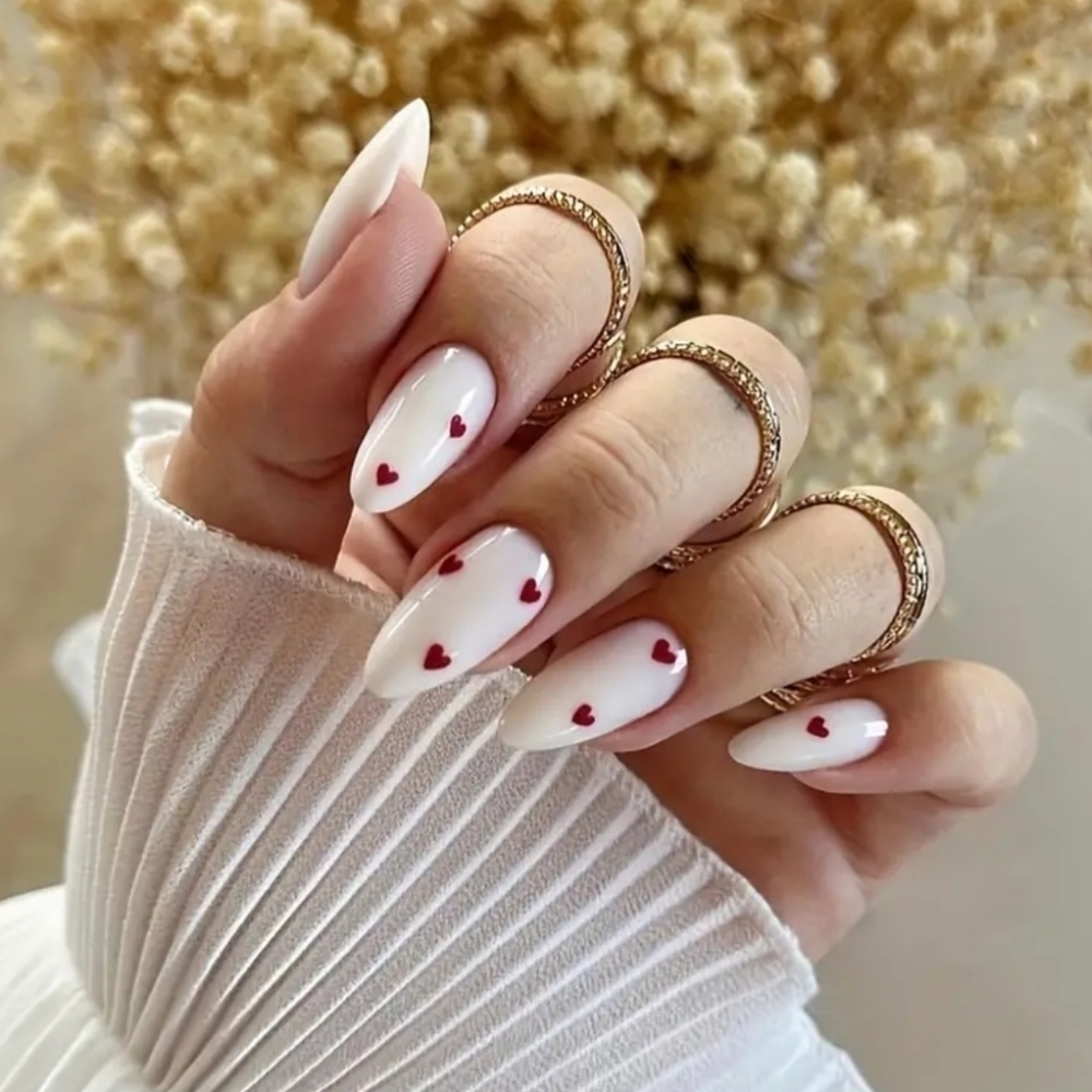 24 Pieces Fake Press On Nails